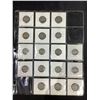 Image 2 : 17 USA 5 CENT COINS DATES ARE: 1929, 1934, 1935, 1936