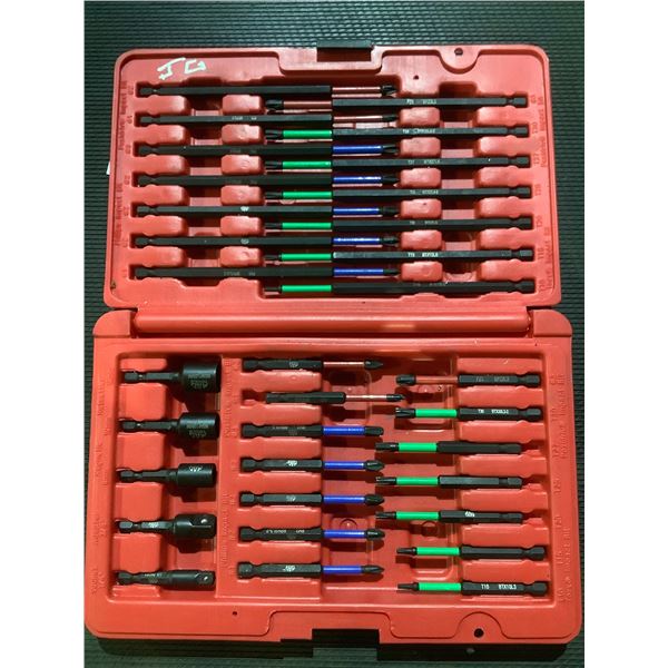 NEW MAC TOOLS 33-PC. LONG IMPACT BIT SET SD33KL