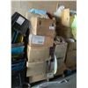 Image 2 : PALLET OF STORAGE LOCKER GOODS, XMAS DECOR, AND BOXED CONTENTS