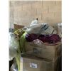 Image 2 : PALLET OF STORAGE LOCKER GOODS, DECORATING ITEMS, BAGS, BOXED CONTENTS