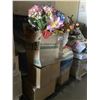 Image 2 : PALLET OF STORAGE LOCKER GOODS, CHRISTMAS DECOR, FLORAL DECOR, BOXED CONTENTS