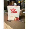 Image 2 : 4 CASES OF VIV EAU PRESSED CRISP APPLE LIGHTLY SPARKLING MINERAL WATER