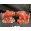 Image 2 : 2 GLASS FISH (1 DAMAGED)