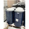 Image 1 : PALLET OF 4 METAL APPRX 45 GALLON DRUMS