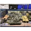 Image 2 : SHELF LOT OF PLATIC MODEL MILITARY TANKS