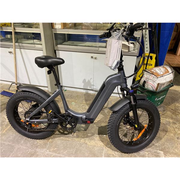 NEW E-BIKE JANOBIKE ALIEN Y20; STEP THRU, FOLDING, FAT TIRE 20X4", 500W PEAKS @ 1000W, 48V, 13AH,