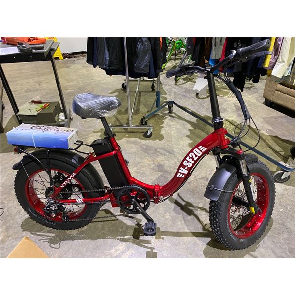 NEW VTUVIA SF20 E-BIKE; 750W, 48V, 13AH, DISC BRAKES, TAIL LIGHT, 5 LEVELS PEDAL ASSIST & THROTTLE,