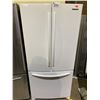 Image 1 : SAMSUNG WHITE FRENCH DOOR FRIDGE MODEL RF196ACWP