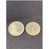 Image 1 : USA 1968 HALF DOLLAR COIN & 1978 COMMONWEALTH GAMES COMMEMORATIVE COIN