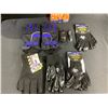 Image 2 : 3 NEW STEALTH ORIGINAL WORK GLOVES, NEW WORKHORSE GLOVES, BLUE/BLACK WINTER GLOVES, & NEW GORILLA