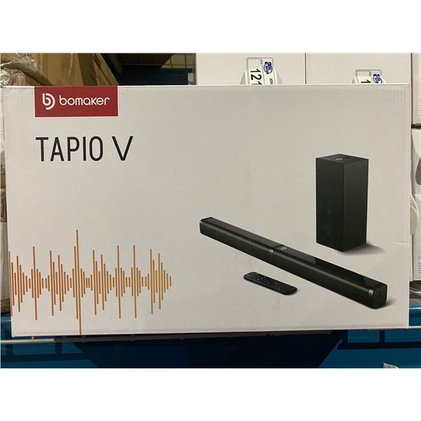 *NEW* BOMAKER TAPIO V 2.1 SOUND BAR & SUBWOOFER