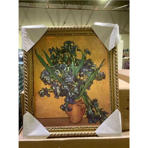 FRAMED FLORAL PRINT