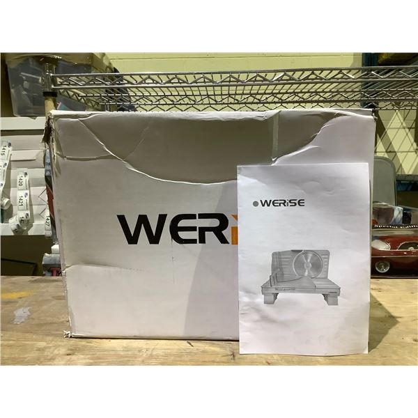 NEW WERISE MEAT SLICER