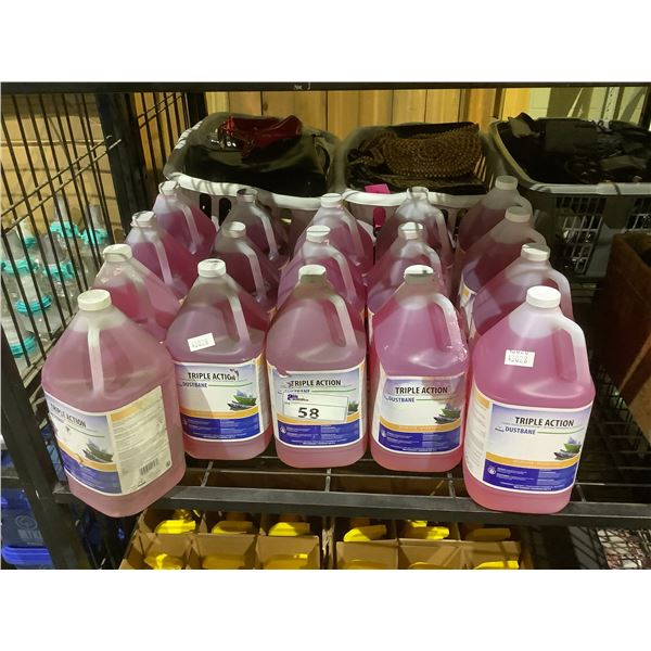 17 5L BOTTLES OF DUSTBANE TRIPLE ACTION DEGREASER
