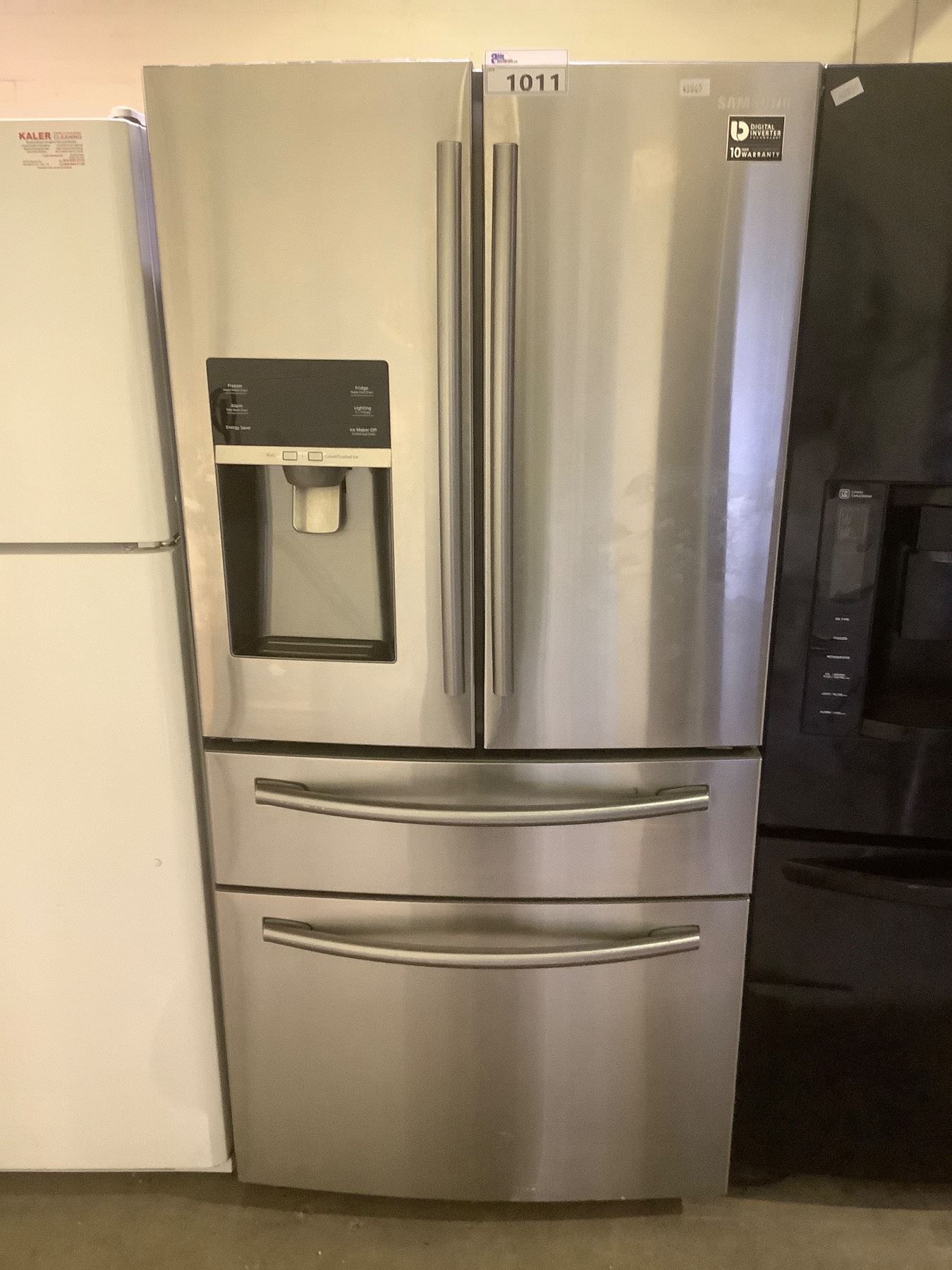 Fridge Models SAMSUNG STAINLESS STEEL FRENCH DOOR FRIDGE WITH WATER + ICE DISPENSER ...