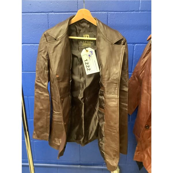 NEW WITH TAGS VIP LEATHERS CANADA FINE LAMBSKIN LEATHER JACKET SIZE ...