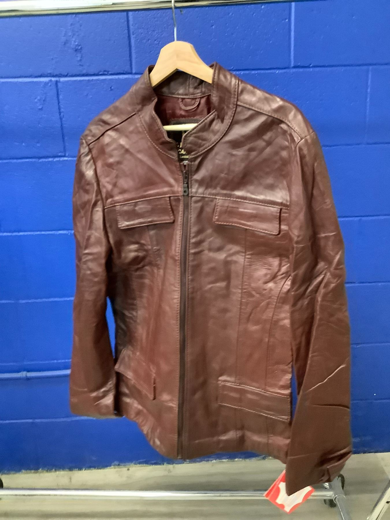 NEW WITH TAGS VIP LEATHERS CANADA FINE LAMBSKIN LEATHER JACKET SIZE XXL ...
