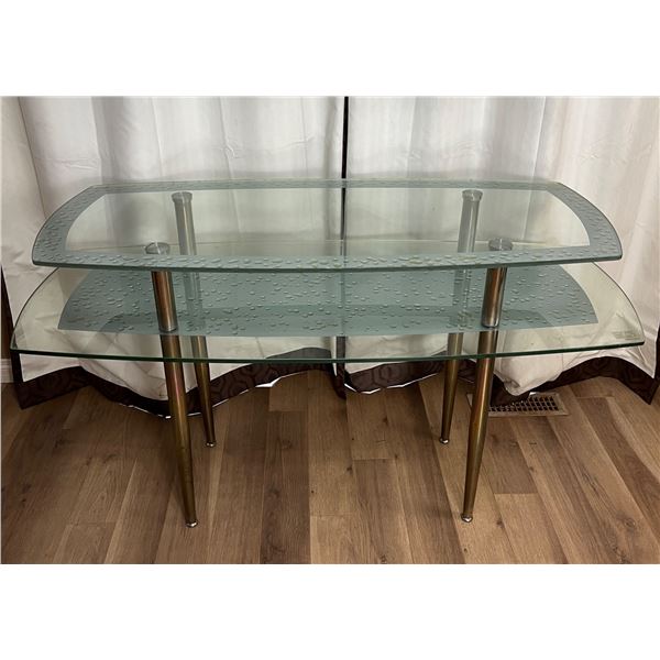 Tempered Glass Console Table