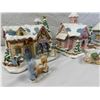 Image 2 : Precious Moments Christmas Lighted Village