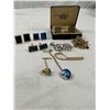 Image 1 : Cufflinks and Tie Clips Lot