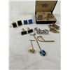 Image 2 : Cufflinks and Tie Clips Lot