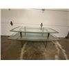 Image 1 : Tempered Glass 2 Tiered Coffee Table