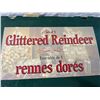 Image 2 : Set of 3 Glittered Reindeer