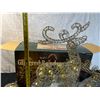 Image 8 : Set of 3 Glittered Reindeer