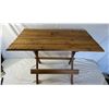Image 2 : Folding Wooden Table