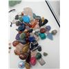 Image 2 : Polished Rocks and Jewelry Lot