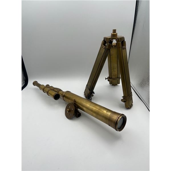 Brass style Telescope