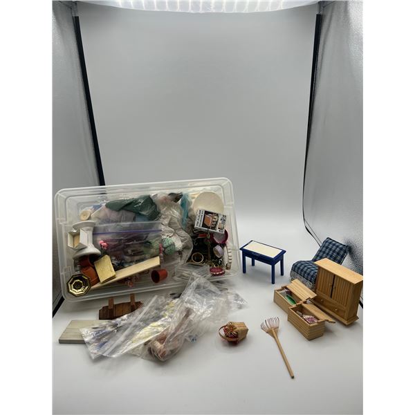 Build it Yourself Doll House and Accessories