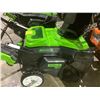 Image 2 : GREENWORKS PRO 80V 22" ELECTRIC SNOW BLOWER WITH CHARGER NO BATTERIES