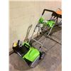 Image 2 : GREENWORKS 22" ELECTRIC SNOW BLOWER