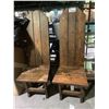 Image 2 : 2 WOODEN CHAIRS