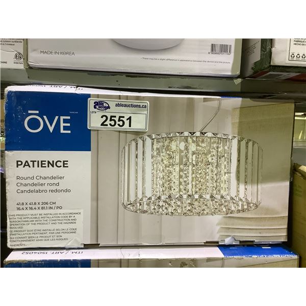 OVE PATIENCE ROUND CHANDELIER