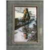 Image 2 : FRAMED BEV DOOLITTLE PRINT "SPIRIT OF THE GRIZZLY" APPROX 21" X 17"