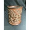 Image 2 : CHINESE BAMBOO CARVED BRUSH POT