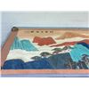 Image 2 : A MASSIVE WATERCOLOR ON PAPER SCROLL PAINTING OF AUTUMN MOUNTAIN