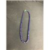 Image 1 : TIBETAN LAPIS LAZULI BEADS NECKLACE