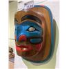 Image 2 : FIRST NATIONS HAND CARVED AND PAINTED MOON MASK BY DARREN YELTON SQUAMISH NATION