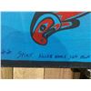 Image 2 : FIRST NATIONS ORIGINAL OIL ON CANVAS PAINTING "SPIRIT KILLER WHALE SUN MOON" 2020 BY ANTHONY JOSEPH