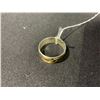 Image 2 : FIRST NATIONS 14KT GOLD + .925 SILVER RING " RAVEN" BY RICHARD BAKER SIZE 12