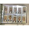 Image 8 : 4 BINDERS OF ASSORTED COLLECTIBLE CIGARETTE CARDS AND PROTECTIVE SLEEVE PAGES