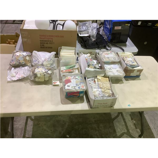 ASSORTED WORLD STAMPS