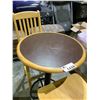 Image 2 : COUNTER HEIGHT TABLE WITH 2 CHAIRS 24 X 42"