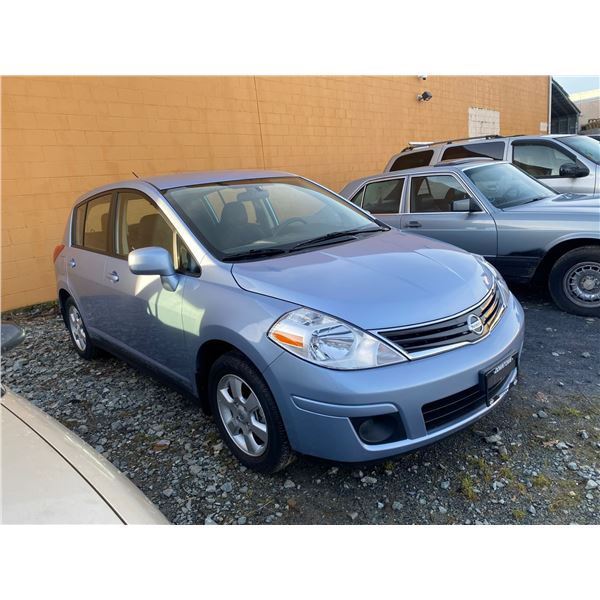 2011 NISSAN VERSA SL, BLUE, 4DRHB, GAS, AUTOMATIC, VIN 3N1BC1CP8BL495183, 34,494KMS,