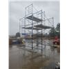 Image 1 : METALTECH PORTABLE SCAFFOLD RACKING (UNASSEMBLED) INCLUDING; CROSS BRACES, UPRIGHTS,