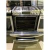 Image 2 : SAMSUNG STAINLESS STEEL 4 BURNER WITH WARMER SLIDE IN GAS STOVE NX58H9500WS