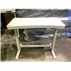 Image 1 : *TESTED WORKING* ADJUSTABLE HEIGHT DESK WITH WIRELESS CHARGING PAD & 2 USB CHARGE PORTS & ONE